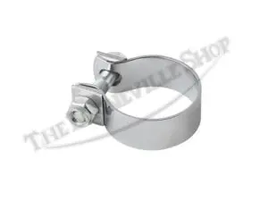 70 2271 T 04 Triumph 120 Bonneville and TR6 Tiger Trophy 1 5 8 Silencer Clamps Pair