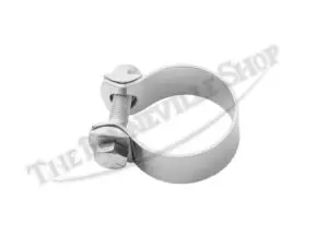 VWH Triumph Bonneville and TR Tiger Trophy Silencer Clamp UK Made with Hardware