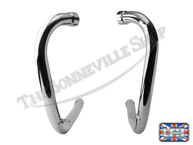 TRIUMPH PRE UNIT DUPLEX UK EXHAUST PIPE SET FITS