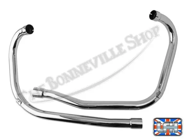 TRIUMPH PRE UNIT DUPLEX UK EXHAUST PIPE SET FITS
