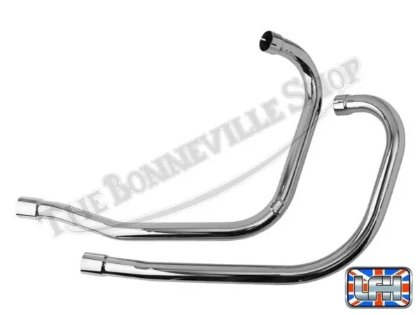 TRIUMPH PRE UNIT DUPLEX UK EXHAUST PIPE SET FITS