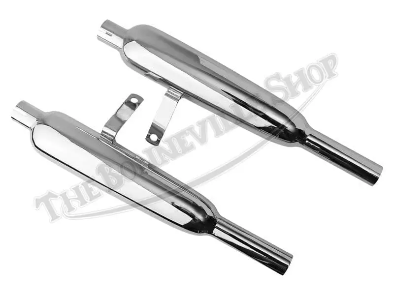 TRIUMPH TC TRC TT HI PIPE SILENCER SET