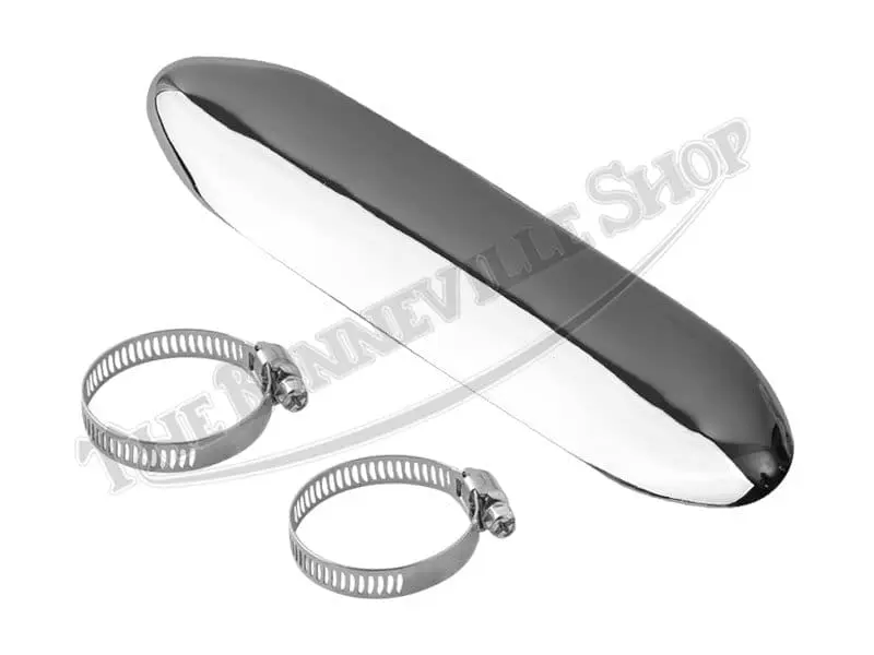 Trophy Heat shield with Clamps 70-4204 70-4207 T100C TR6C