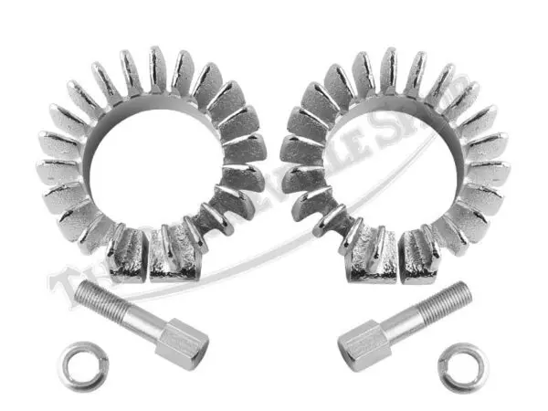 70 4501 01 TRIUMPH 120 650 21 FIN HEADER PIPE CLAMPS W HARDWARE