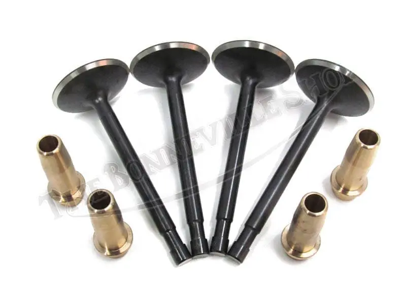TRIUMPH VALVE AND GUIDE SET Triumph Kibblewhite Diamond Valve Guide Set 70-2904