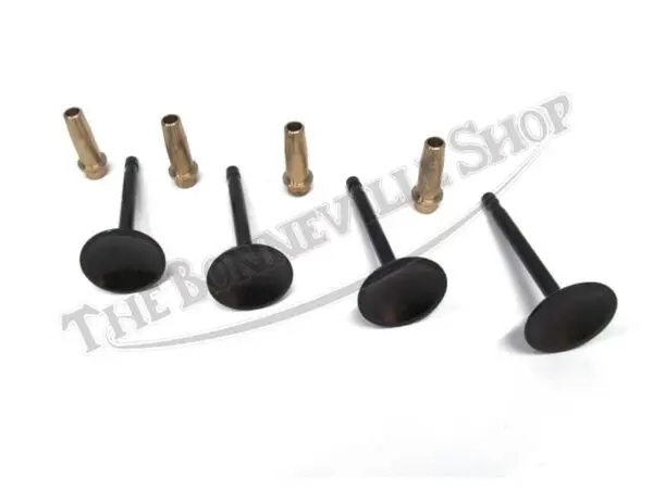TRIUMPH VALVE AND GUIDE SET