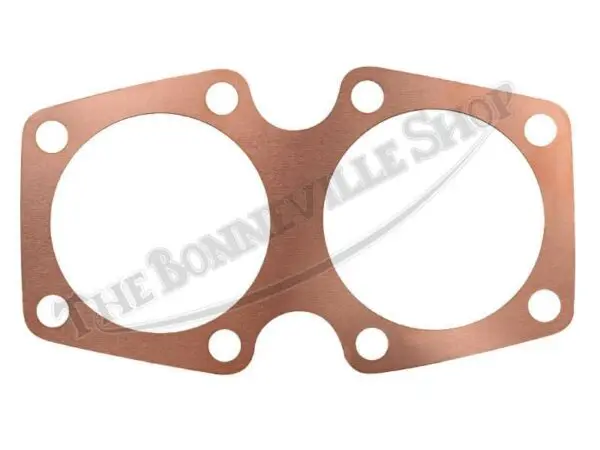 70-4675 Triumph 500 Copper Headgasket for 1964-1974 T100 Triumphs 01 Triumph T100 T100R T100C 500 Copper headgasket1964 74