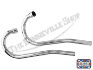 70 4884 70 4886 03 Triumph T120C TR6C TT Hi Pipe Exhaust Pipe Set 1964 66
