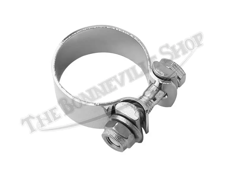 A TRIUMPH T TR NORTON COMMANDO SILENCER MUFFLER CLAMP