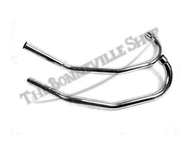 Triumph Swept Back Exhaust Pipes 70-5957 70-5958 THRUXTON PIPES