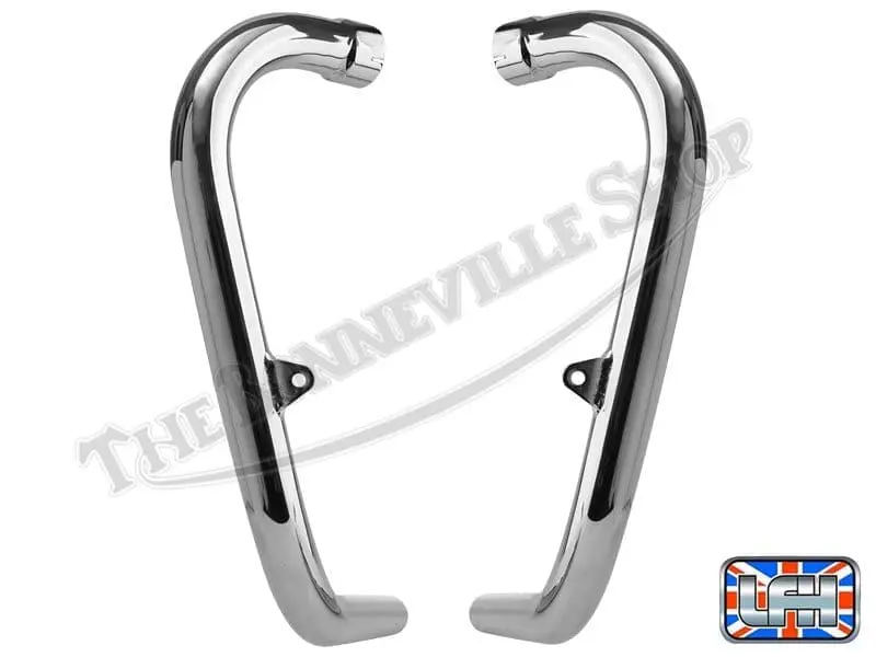 70 5957 70 5958 01 Triumph 1966 68 T120 TR6 UK Exhaust Pipe Set