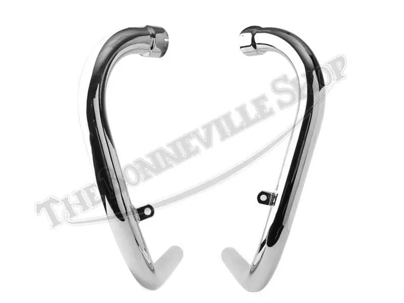 70 5957 and 70 5958 01 Triumph Tiger Bonneville 1963 70 Exhaust Header Pipe Set