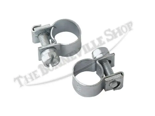TRIUMPH TWINS CORRECT TYPE HERRINGBONE ROCKER OIL LINE CLAMPS