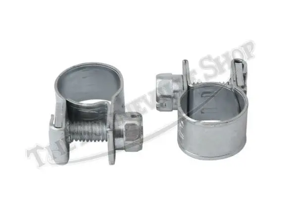 TRIUMPH TWINS CORRECT TYPE HERRINGBONE ROCKER OIL LINE CLAMPS