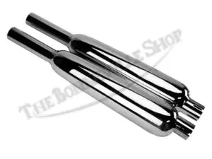 70 6974 70 6975 03 TRIUMPH 650 TR6C TROPHY SILENCER MUFFLER SET 1967 68