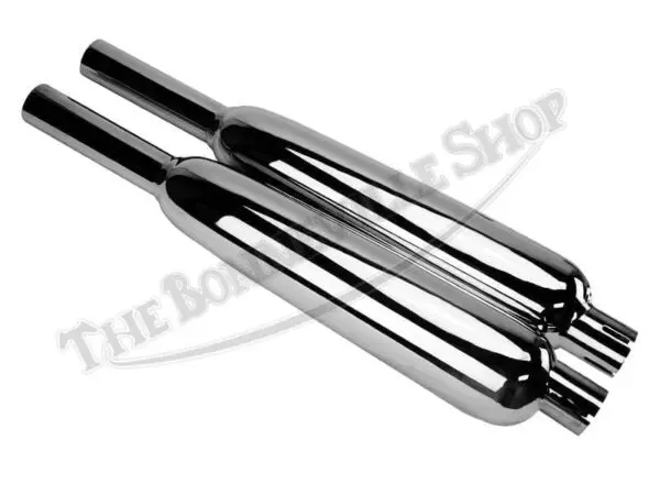 70 6974 70 6975 03 TRIUMPH 650 TR6C TROPHY SILENCER MUFFLER SET 1967 68