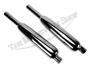 70 6974 70 6975 04 TRIUMPH 650 TR6C TROPHY SILENCER MUFFLER SET 1967 68