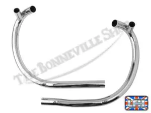 BSA A A LIGHTNING THUNDERBOLT UK EXHAUST PIPE SET