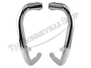 70-9363 70-9364 01 TRIUMPH 1969 70 T120 TR6 UK EXHAUST PIPE SET 1