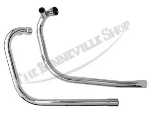 70-9363 70-9364 01 TRIUMPH 1969 70 T120 TR6 UK EXHAUST PIPE SET 1