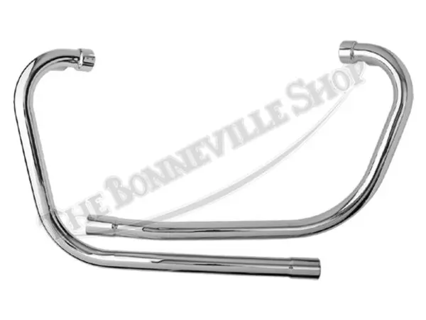 70-9363 70-9364 01 TRIUMPH 1969 70 T120 TR6 UK EXHAUST PIPE SET 1