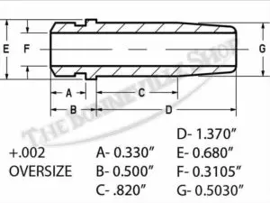 TRIUMPH VALVE AND GUIDE SE