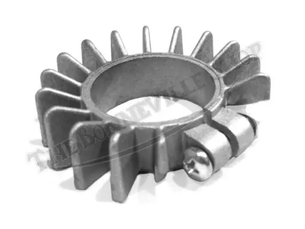71 2465 01 TRIUMPH 650 750 T120 TR6 T140 TR7 Triumph 750 Finned Alloy Exhaust Clamp 71-2465