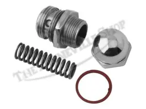 S S TRIUMPH BONNEVILLE TIGER & STAINLESS PRESSURE RELEASE VALVE