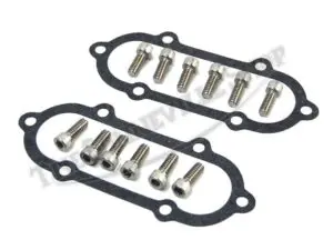 B B TRIUMPH T BILLET TAPPET COVERS WITH LASER LOGO