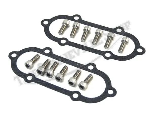 B B TRIUMPH T BILLET TAPPET COVERS WITH LASER LOGO