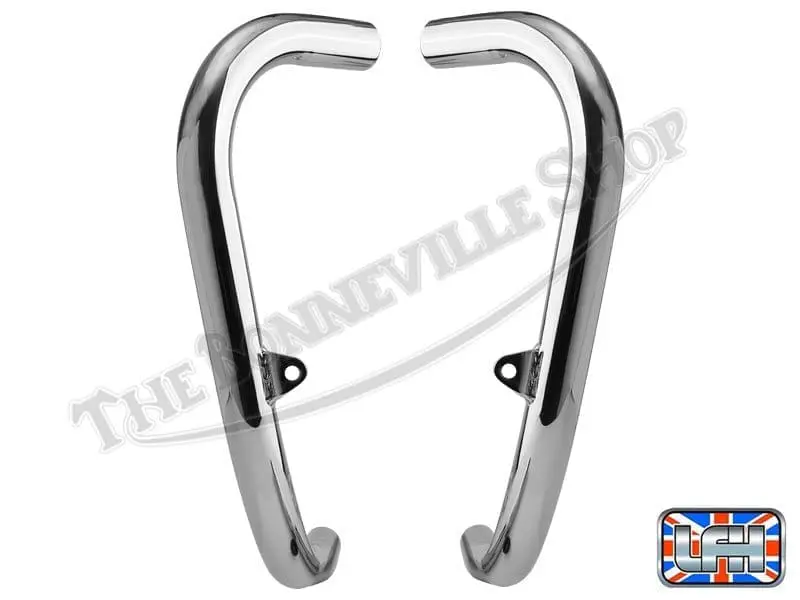 71 3755 UN 71 3758 UN 01 Triumph 750 Unit T140 TR7 UK Exhaust Pipe Set Unbalanced 1973 79