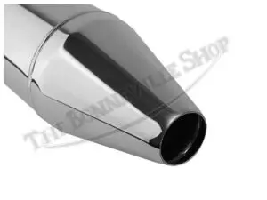 71 4159 PT 03 NORTON PEASHOOTER STYLE SILENCERS FOR TRIUMPH 750 BONNEVILLE TIGER 1
