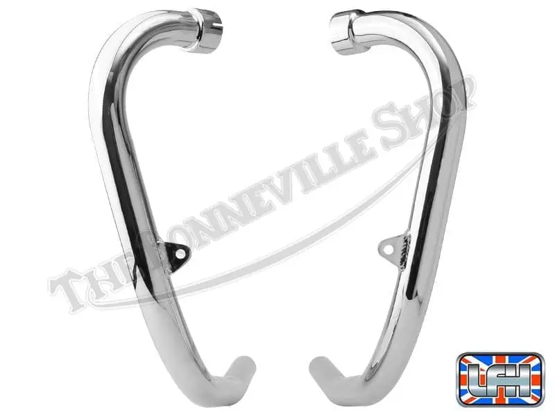71 7507 71 7508 UN 01 Triumph 750 Unit T140 TR7 UK Exhaust Pipe Set Fits 1973 82