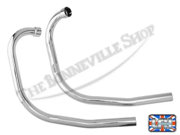 71 7507 71 7508 UN 03 Triumph 750 Unit T140 TR7 UK Exhaust Pipe Set Fits 1973 82