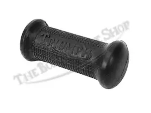 TRIUMPH CLOSED END KICKSTART RUBBER WITH LOGO