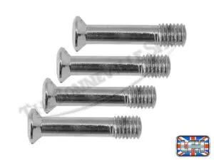 82 2936 02 Triumph Twins Chrome Parcel Grid Tank Rack Screw Se