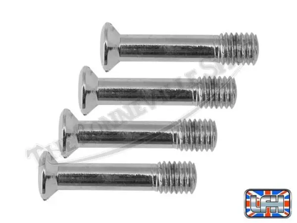 82 2936 02 Triumph Twins Chrome Parcel Grid Tank Rack Screw Se