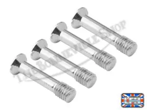 82 2936 03 Triumph Twins Chrome Parcel Grid Tank Rack Screw Se
