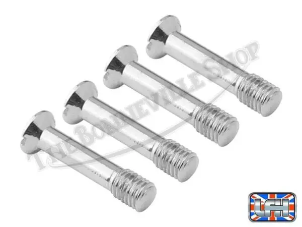 82 2936 03 Triumph Twins Chrome Parcel Grid Tank Rack Screw Se