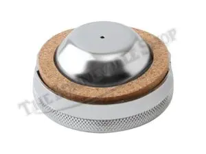 82 3220 T 02 Triumph Norton BSA Ceandess Type Flat Top Fuel Petrol Cap Offset Vent