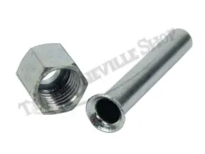 TRIUMPH OIL TANK PIPE AND NUT