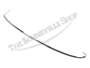82 3967 02 TRIUMPH PRE UNITSINGLE DOWN TUBE PETROL GAS TANK TOP CHROME TRIM 1