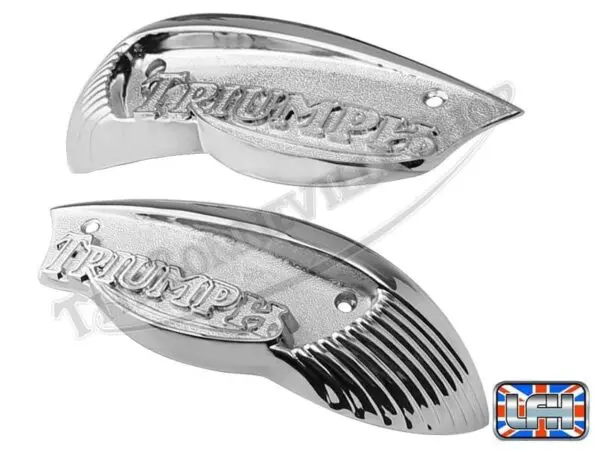 82 6887 82 6888 03 Triumph Bonneville Tiger Trophy 500 650 Tank Badge Set 1966 68