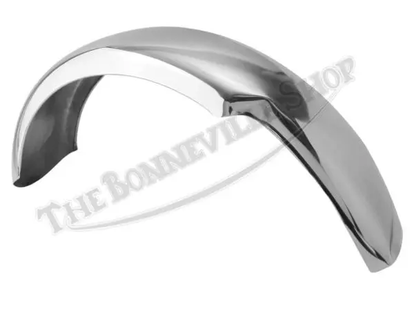 82 6967 L 02 TRIUMPH T120 REAR FENDER STAINLESS LIPPED EDGE