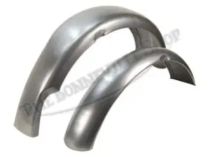 TRIUMPH BEADED EDGE MUDGUARD SET STEEL