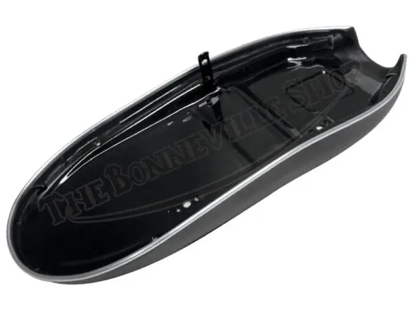 Triumph Bonneville Daytona 500 650 Black Ribbed Seat (1) 1968-69 Twins PN# 82-8204