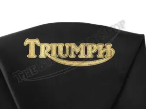 82 9715 60 0697 60 0696 04 Triumph Seat Cover With Trim and Sprags