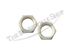 83 0006 03 Triumph Norton BSA Petcock Thin Locking Nuts