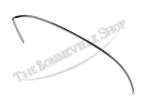 83 0031 TRIUMPH 650 BONNEVILLE EMGO FUEL PETROL GAS TANK TOP CHROME TRIM 02