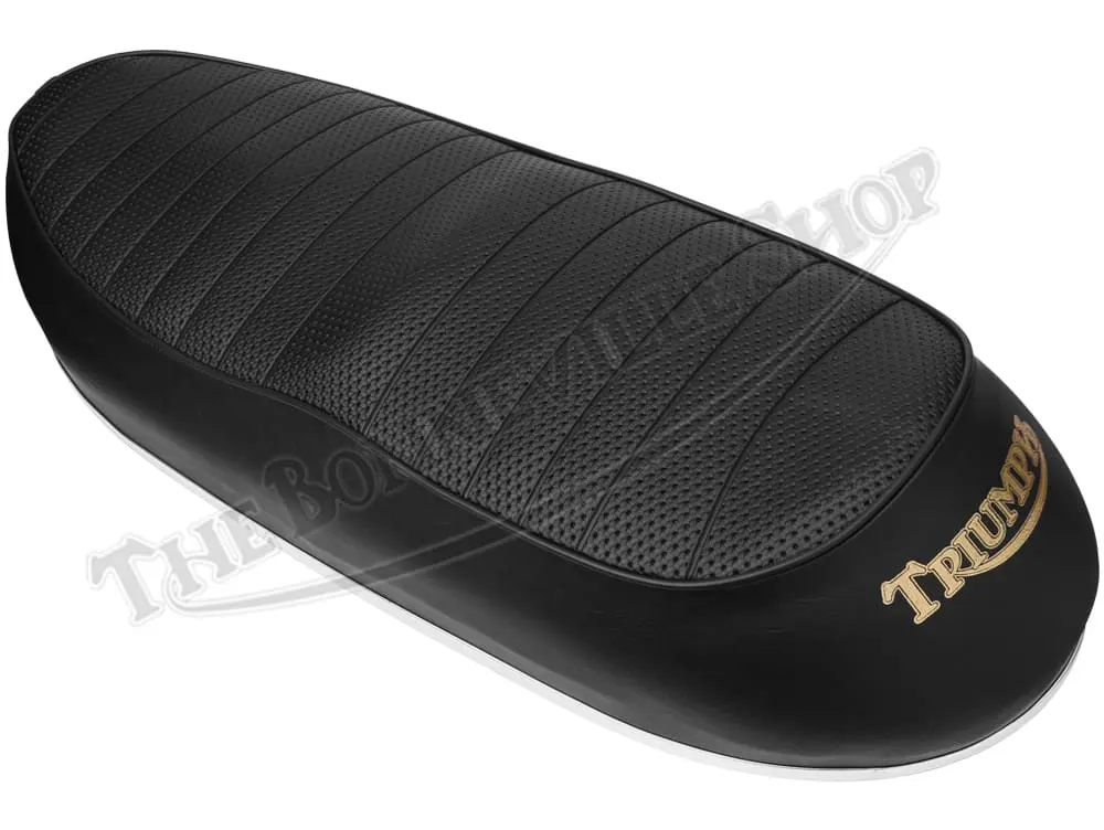 Triumph 650 1970 and 500 1970-1974 Twins Basketweave Seat PN# 83-1573